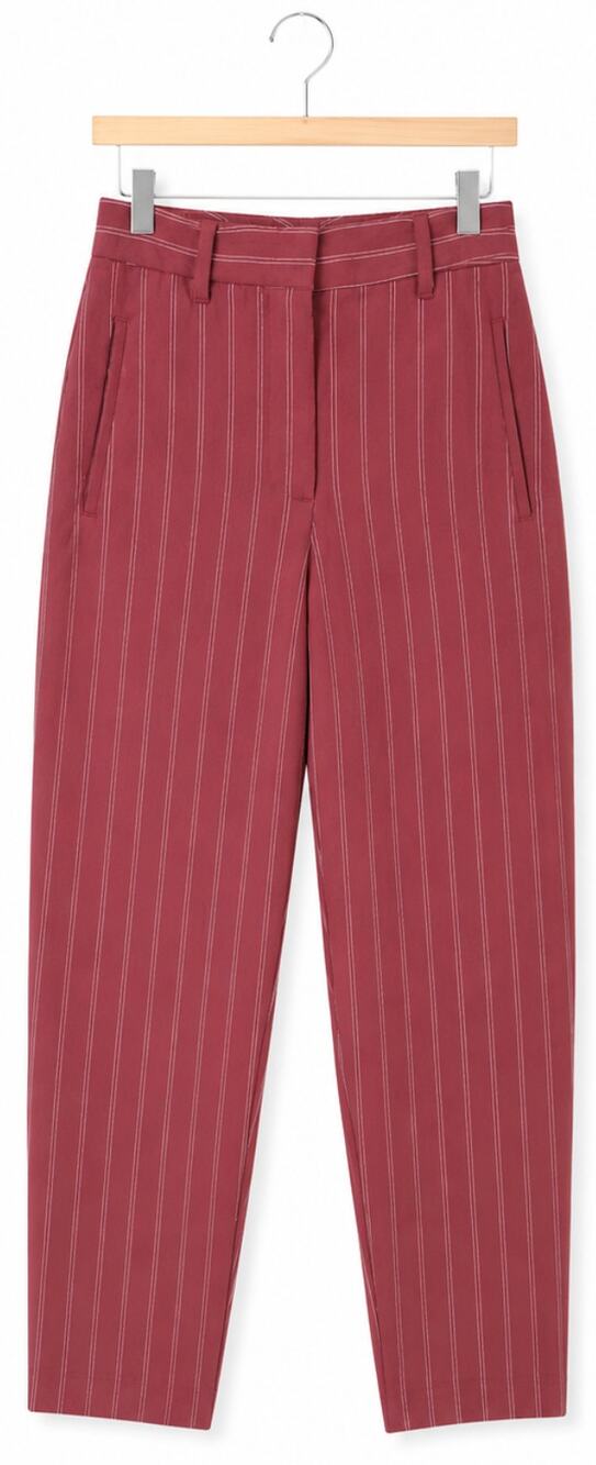 Aritzia Wilfred Faun Pinstripe Pants Size 4